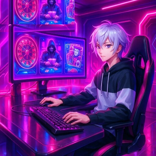 Imagem promocional da WIN555 mostrando a plataforma e suas vantagens